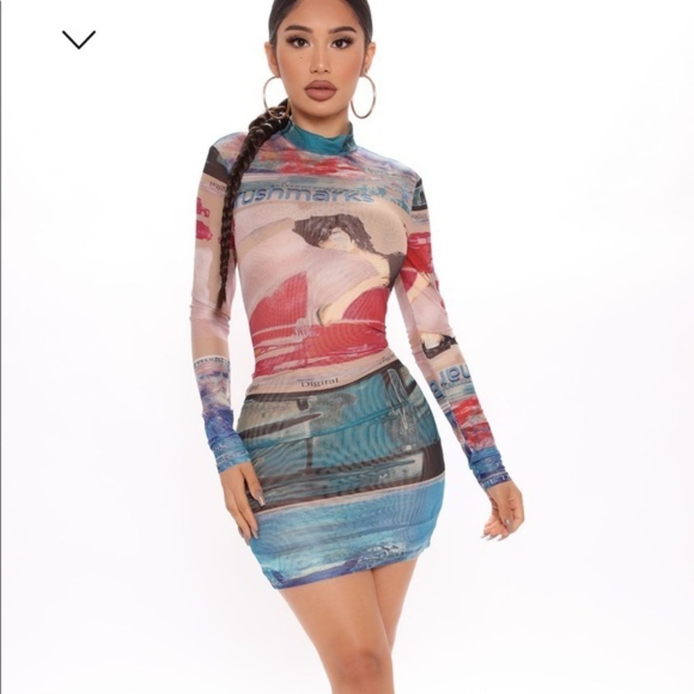 Fashion Nova Mesh mini athletic dress🌸🌸1/2 price sale
